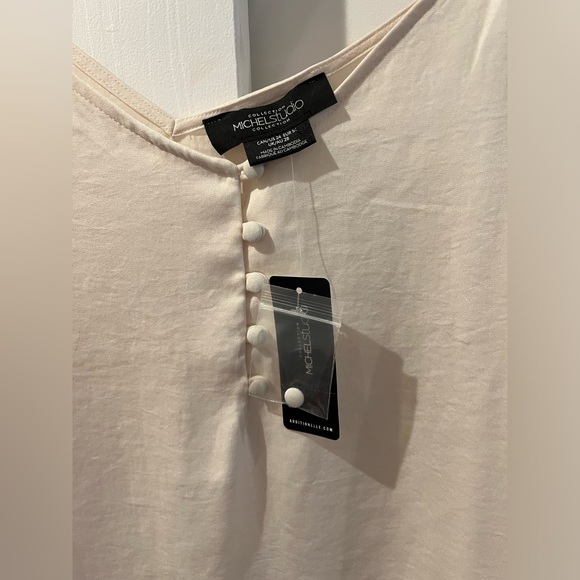 New with Tags Michael Studio Collection for Addition Elle Cream Camisole - Picture 2 of 5